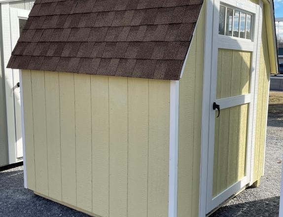 6'x6' Madison Mini Barn with transom window from Pine Creek Structures in Harrisburg, PA