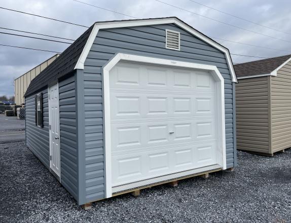 12'x24' 1-Car Dutch Garage with electrical package from Pine Creek Structures in Harrisburg, PA